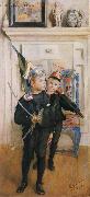 Carl Larsson Ulf and Pontus Spain oil painting reproduction